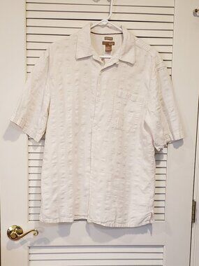 Bruno men's Large linen cotton blend shirt